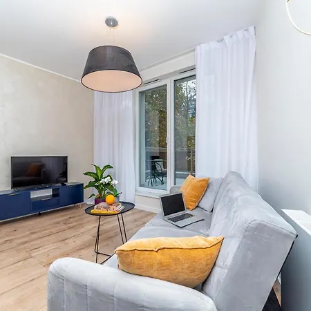 Premium Centrum Garbary 45m2 Parking Apartman